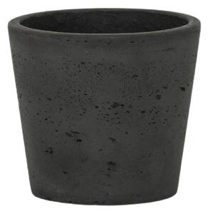 Mini Bucket Black Washed L - Ø 23 cm / V 20 cm
