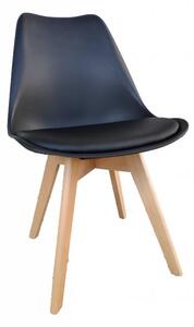 Bestent Jídelní židle černá skandinávský styl Basic