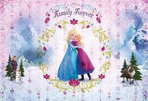 Vliesové fototapety, rozměr 254 cm x 184 cm, Frozen Family Forever, Sunny Decor SD479