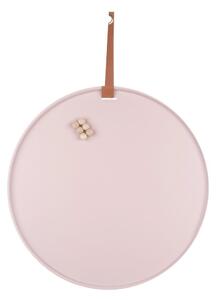 PRESENT TIME Magnetická nástěnka Perky světle růžová ∅ 50 cm