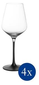 Villeroy & Boch Manufacture Rock sada sklenic na bílé víno 0,38 l, 4 ks 11-3798-8120