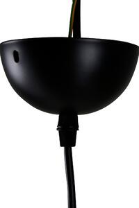 Závěsná lampa Gruid, černá