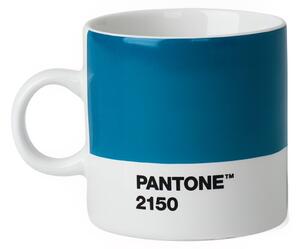 Modrý porcelánový hrnek na espresso Pantone Blue 2150 120 ml