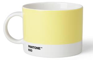 Světle žlutý porcelánový hrnek Pantone Light Yellow 600 475 ml