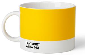 Žlutý porcelánový hrnek Pantone Yellow 012 475 ml
