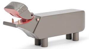 Dřevěný hrošík Kay Bojesen - Liliput Grey KB139