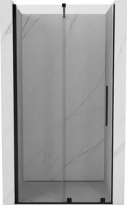 Mexen Velar posuvné sprchové dveře 120 cm, transparentní, černé - 871-120-000-01-70
