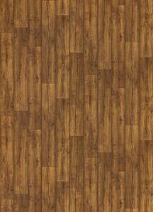 Breno PVC AMBIENT Antique Oak 26M – tmavé dřevo, šíře 300 cm