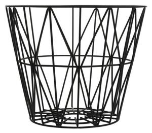 Ferm Living Koš Wire Basket large, black