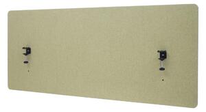 Akustický panel na stůl HWC-G75 - dvoustěnná látka/textil - 60x140 - zelená