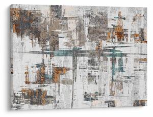 Obraz - Abstraktní tahy (70x50 cm)