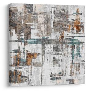Obraz - Abstraktní tahy (30x30 cm)