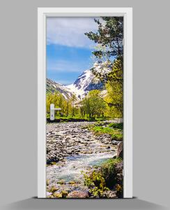 Samolepící tapeta na dveře Horské panorama wallmur-pl-f-121803886