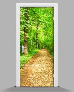 Samolepící tapeta na dveře Lesní cesta wallmur-pl-f-117769532