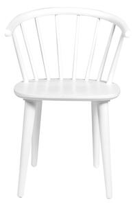 Bílá kaučuková jídelní židle Rowico Eltra