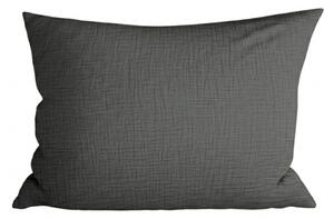 Mušelínový povlak na polštář MUSSARI 70x90 cm, šedý