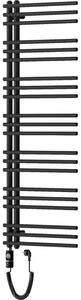 Mexen Neptun, elektrické topné těleso 1400 x 500 mm, 600 W, černá, W101-1400-500-2600-70