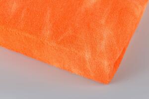 Aaryans Batikované prostěradlo froté oranžové Rozměry: 180x200 cm