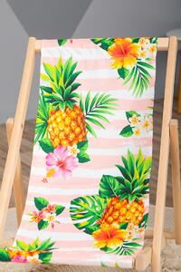 Dětské plážové lehátko Ananas tropic M - nosnost: 70 kg