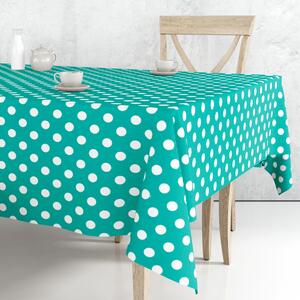 Ubrus PVC DC-416 tyrkysový metráž šířka 140cm