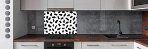 Panel do kuchyně Černobílé skvrny pl-pksh-100x70-f-109188047