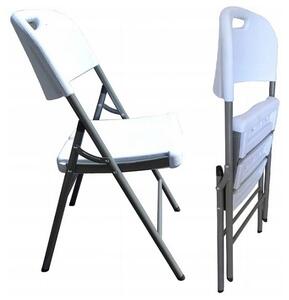 Ekspan Skládací židle / Catering / Zahradní židle bílé