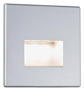 Paulmann 99495 LED zápustné orientační svítidlo na schody Wall 1x1,4W | 50lm | 2700K - matný chrom