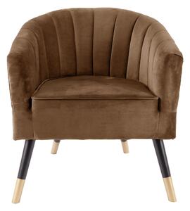 LEITMOTIV Židle Royal hnědá 70 × 71 × 80 cm