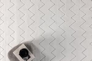 Obdélníkový koberec Fia, bílá, 230x160