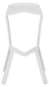 Barová židle MU inspirovaná Miura bílá