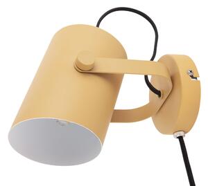 LEITMOTIV Sada 3 ks Nástěnná lampa Snazzy žlutá 15 × 10 × 10 cm