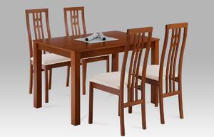 Jídelní stůl 120x75 cm, barva třešeň Barva desky: Hnědá