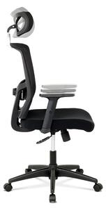 Kancelářská židle s podhlavníkem a houpacím mechanismem KA-B1013 BK