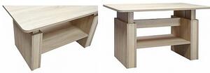 Konferenční stolek LITO PLUS s nastavitelnou výškou, dub sonoma