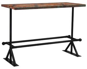Barový stůl Rouse - masivní dřevo 150x70x107 cm | vícebarevné