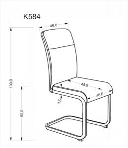 Halmar jídelní židle K584