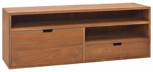 TV stolek 110 x 30 x 40 cm masivní teakové dřevo 326119