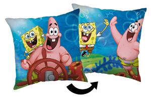 Jerry Fabrics Dekorační polštářek 40x40 cm - Sponge Bob "Sea"