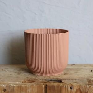 Elho plastový květináč Vibes fold delicate pink Ø 9 cm