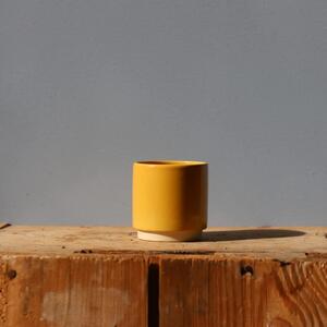 Kvétináč Eno Duo ocher Ø 6 cm