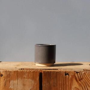 Květináč Eno Duo sober grey Ø 6 cm
