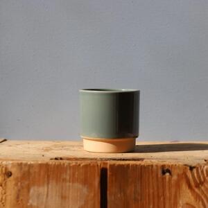 Květináč Eno Duo dusty petrol Ø 7 cm