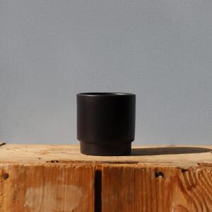 Květináč Eno Matt black Ø 7 cm