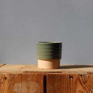 Květináč Cellos dusty green Ø 7 cm