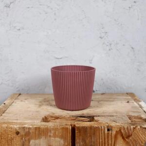 Prosperplast plastový květináč Milly round marsala Ø 10 cm