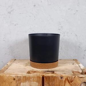 Prosperplast plastový květináč Tubo PM antracit Ø 15 cm