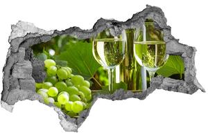 Samolepící nálepka Bílé víno a ovoce nd-b-87376150
