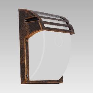 AMALFI venkovní nástěnné svítidlo 1x E27 60W bez zdroje IP44, mosaz patina