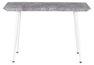 Odkládací stolek Edge, bílá, 110x30x80
