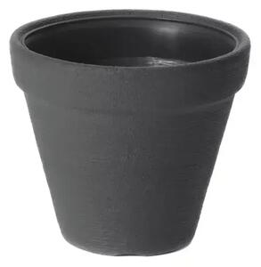 Prosperplast plastový květináč Classic antracit Ø 25 cm